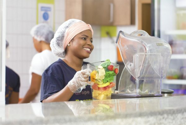 One of the Juice Chefs @ SoFresh