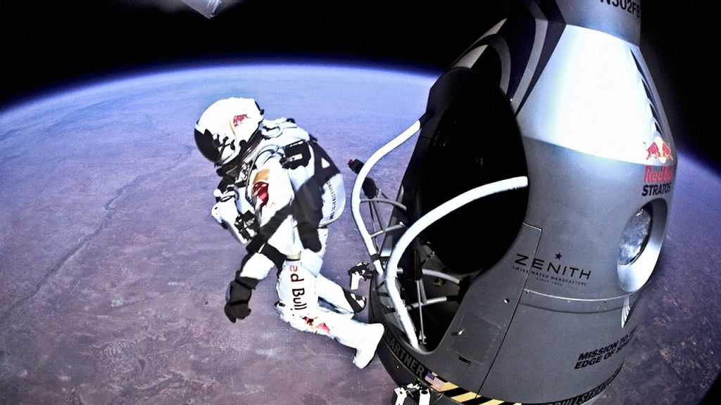 Felix at the Edge of Space