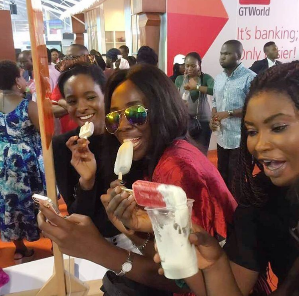 guests at gtbank food drink